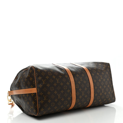 Louis Vuitton Monogram Keepall Bandouliere 55 4 of 29