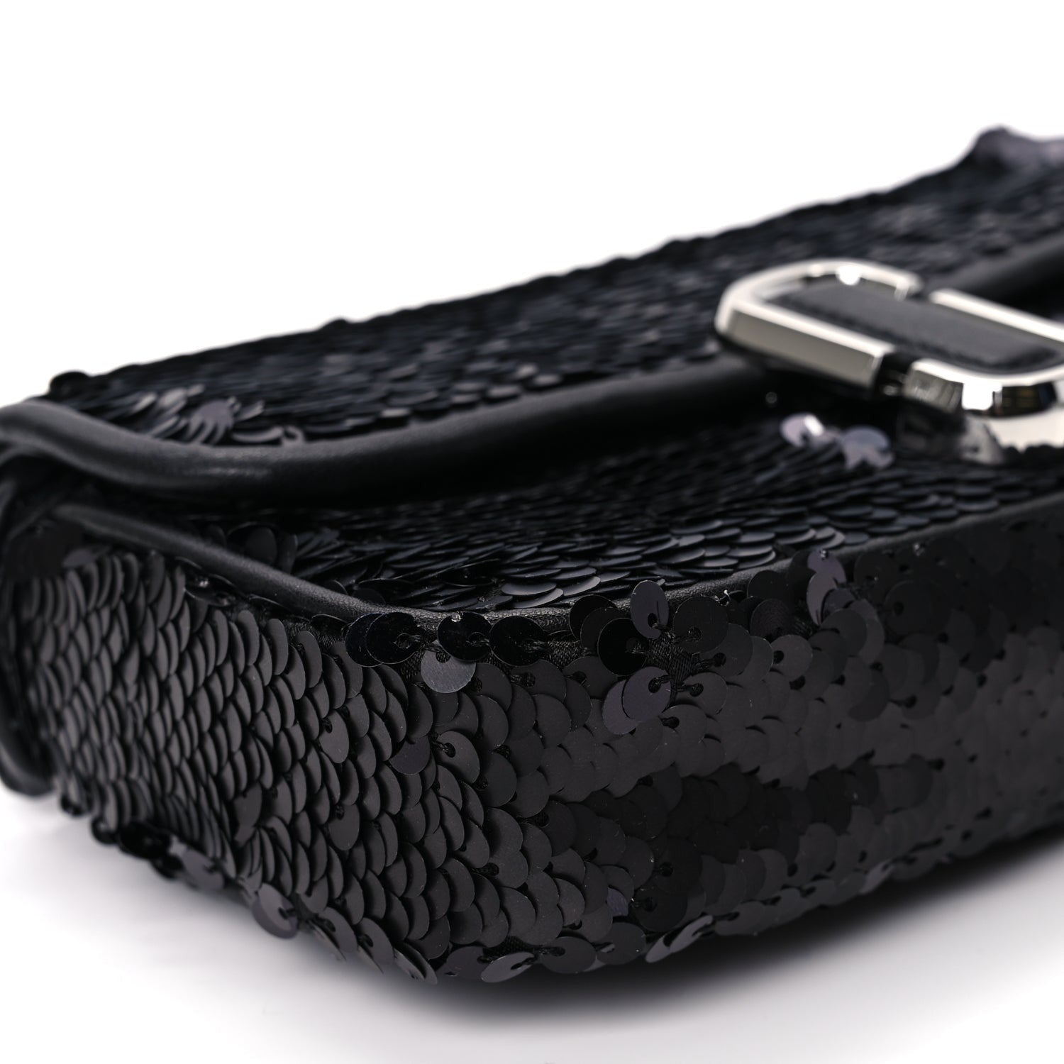 Marc Jacobs Sequin J Marc Mini Shoulder Bag Black 8 of 10