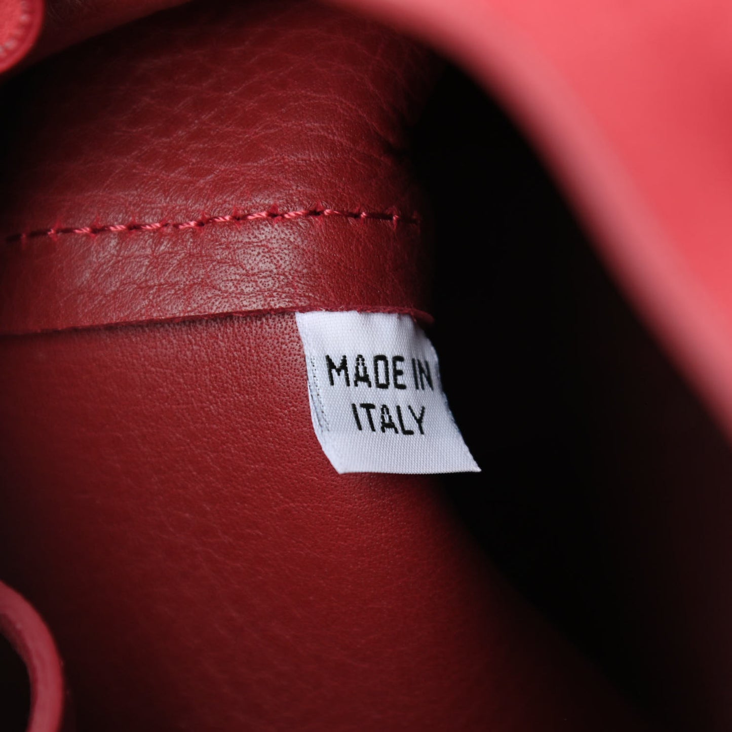 Suede Mini Bucket Bag Rococo