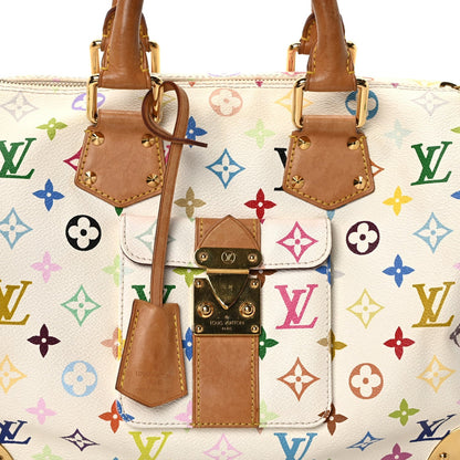Louis Vuitton Monogram Speedy 30 White 7 of 7