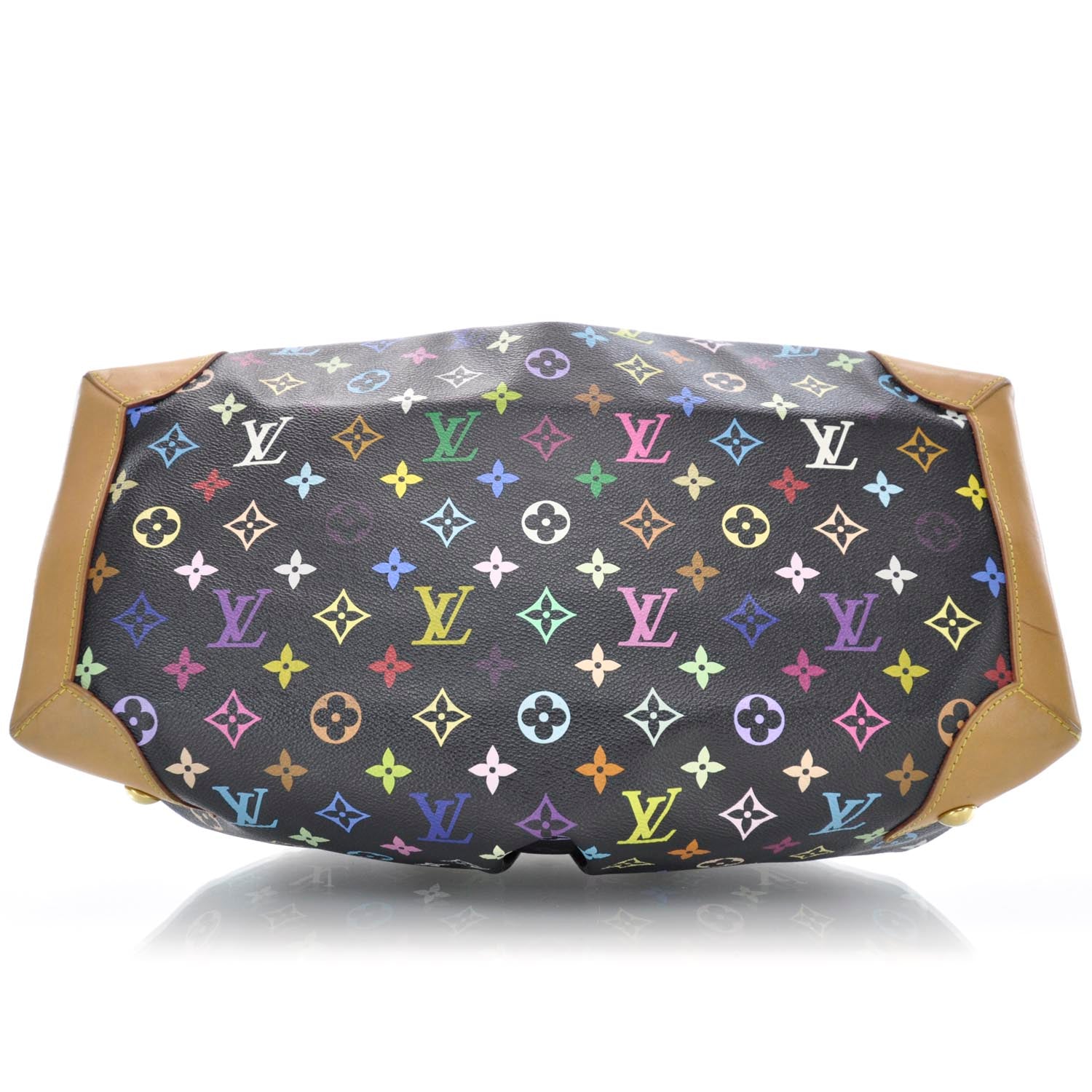 Louis Vuitton Monogram Multicolor Ursula Black 6 of 9