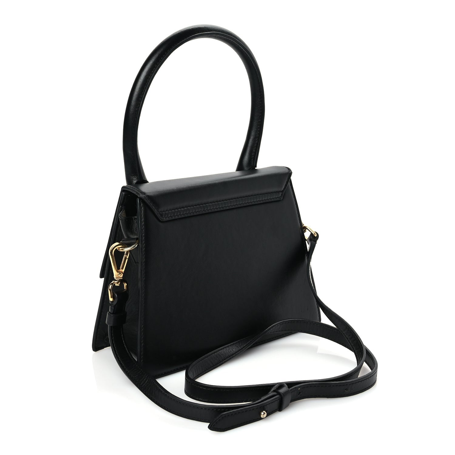 Jacquemus Smooth Calfskin Le Grand Chiquito Black 2 of 8