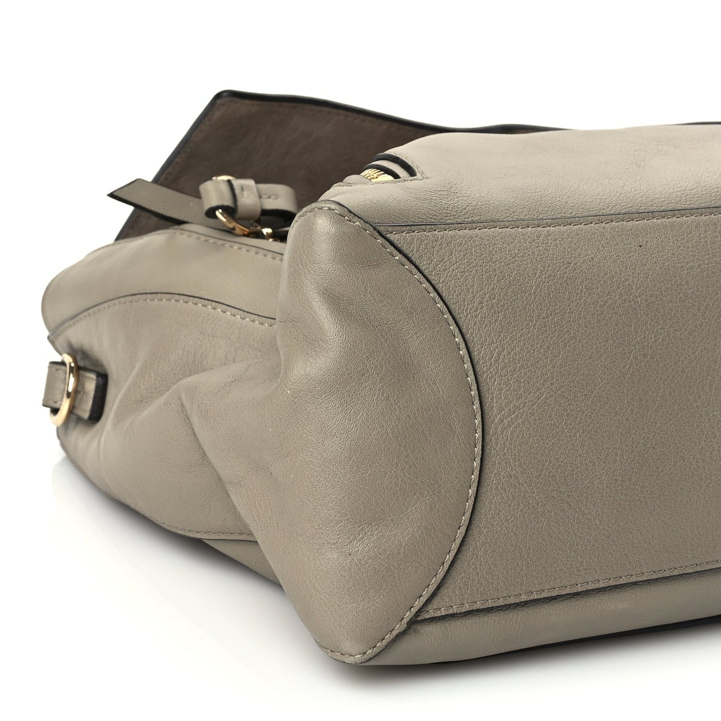 Calfskin Medium Faye Day Shoulder Bag Motty Grey