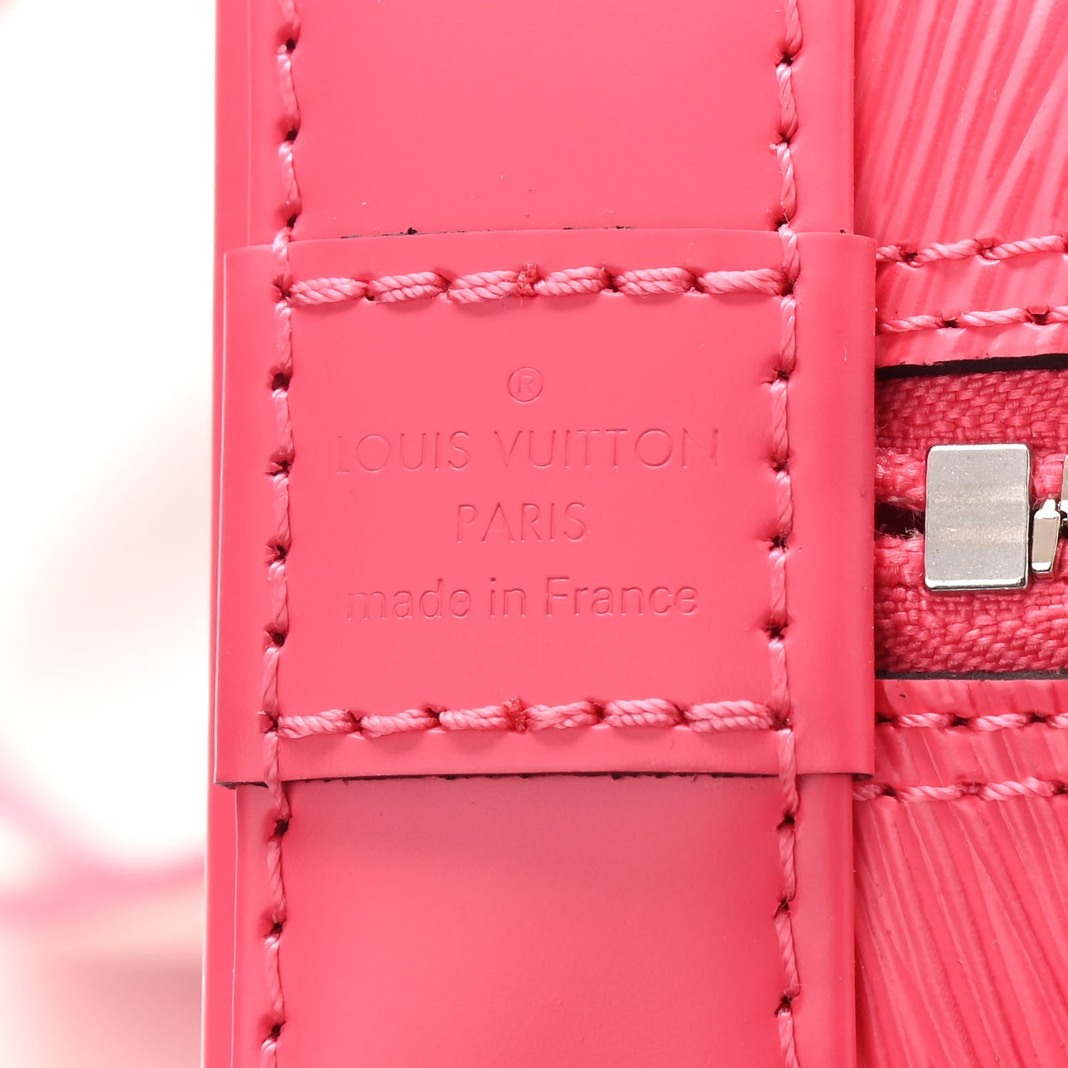 Louis Vuitton Epi Jacquard Alma BB Dragon Fruit 6 of 9