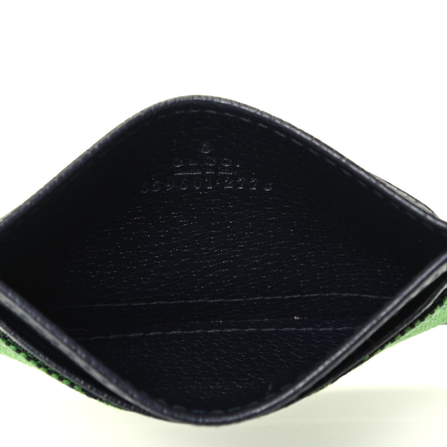 Monogram Multicolor Retro Interlocking G Card Holder Green Blue