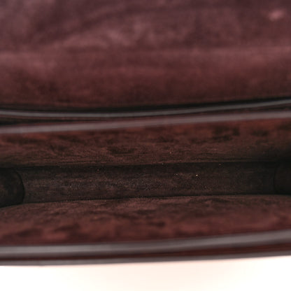 Saint Laurent Calfskin Medium Monogram Sunset Shoulder Bag With Braided Strap Natural Brown 5 of 9