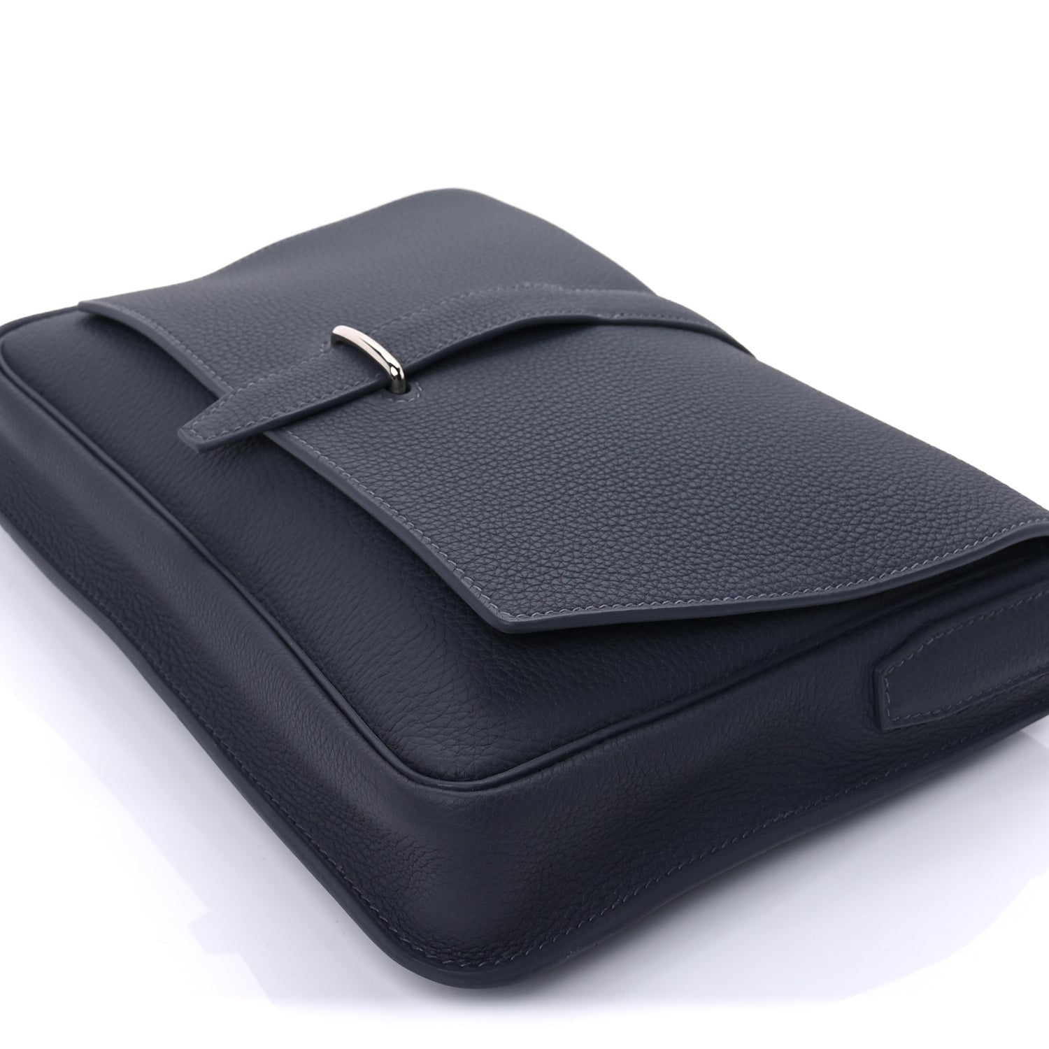 Hermes Togo Steve Light Messenger  Etain 7 of 8