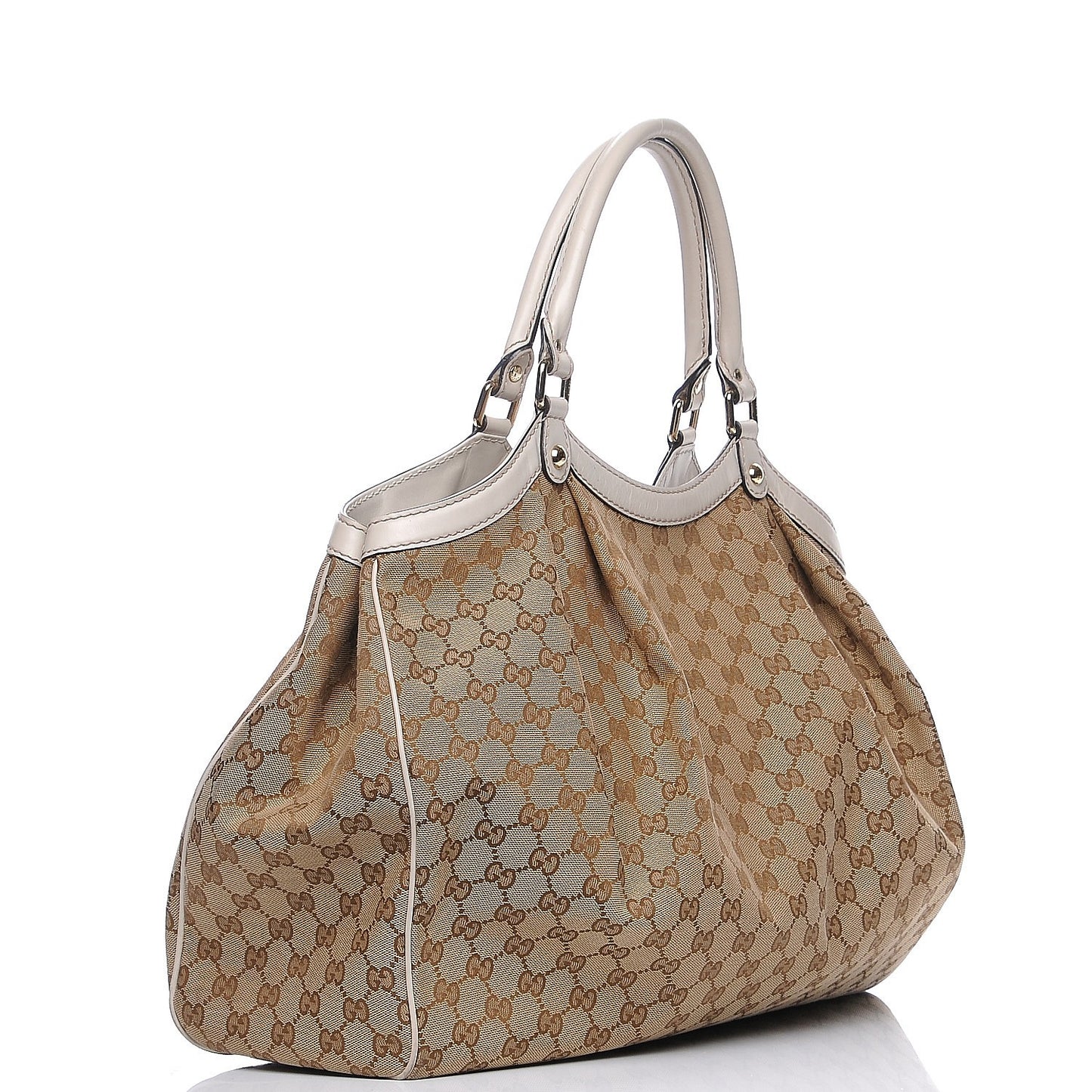 Monogram Large Sukey Tote Off White