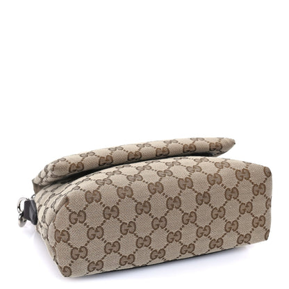 Gucci Monogram Web Small Crossbody Bag Beige Ebony 3 of 7
