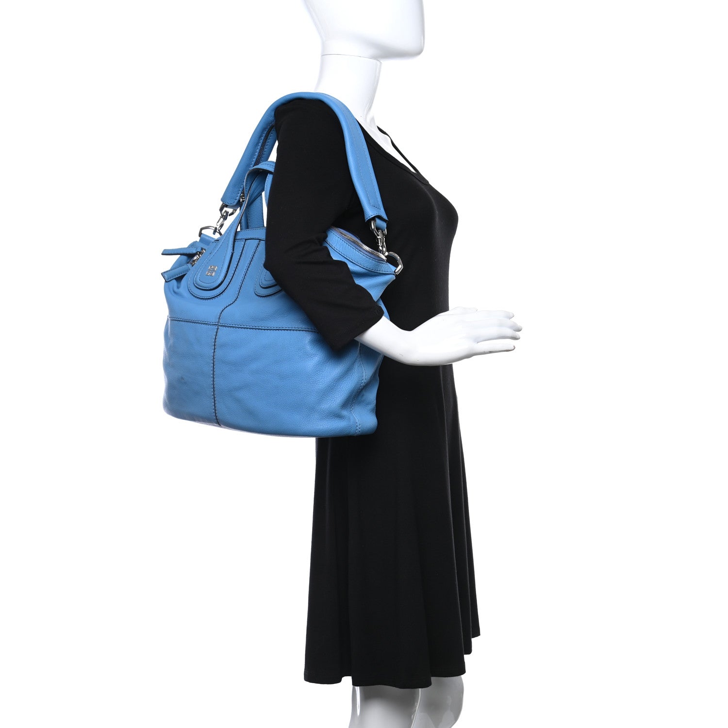 Givenchy Sugar Goatskin Medium Nightingale Sky Blue 3 of 9