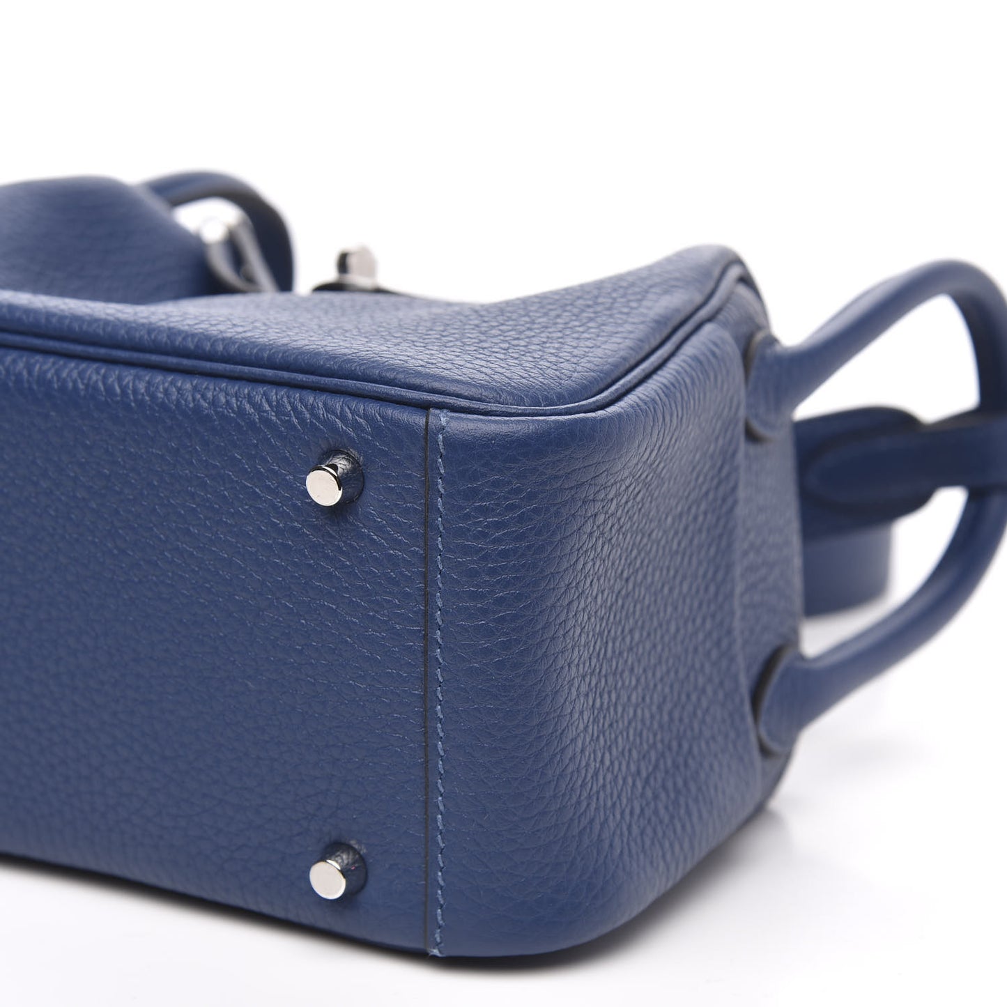 Taurillon Clemence Mini Lindy 20 Deep Bleu