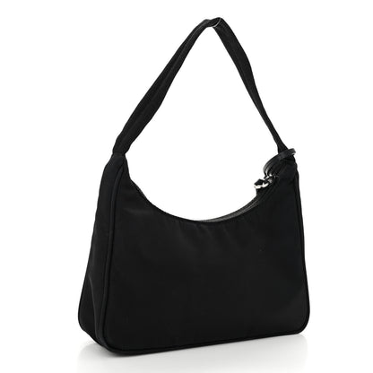 Prada Tessuto Nylon Mini Re-Edition 2000 Bag Black 3 of 9