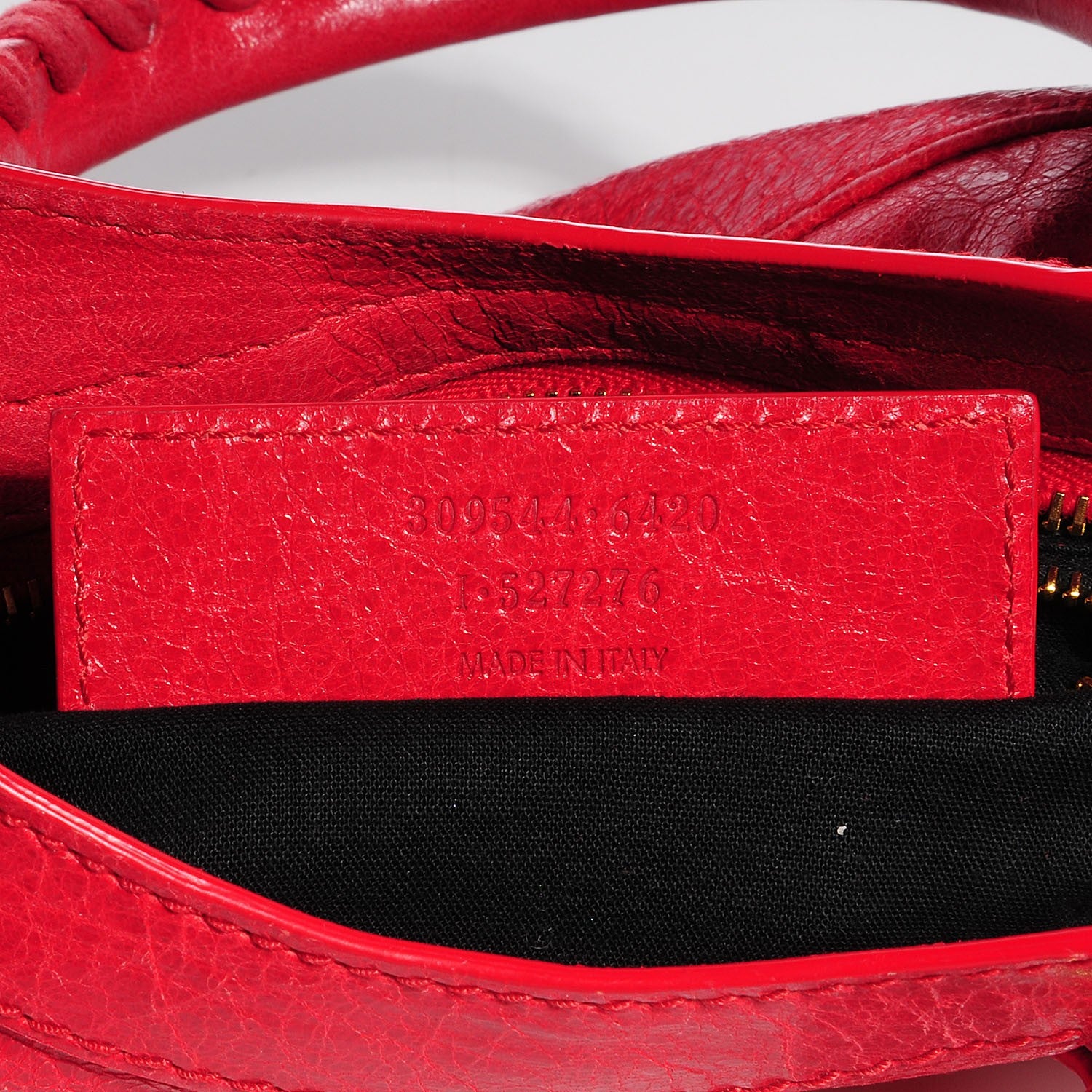 Balenciaga Agneau Giant 12 Gold Hardware Mini City Rouge Cardinal 14 of 14