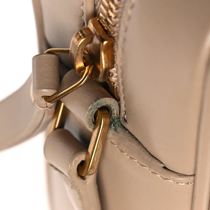 Saint Laurent Calfskin Matelasse Monogram Lou Camera Bag Dark Beige 9 of 9