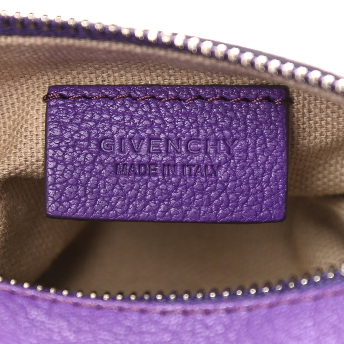 Sugar Goatskin Pandora Wristlet Purple