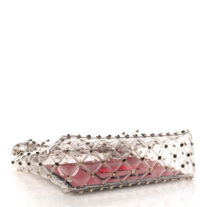 Valentino Garavani PVC Medium Rockstud Spike Shoulder Bag 4 of 8