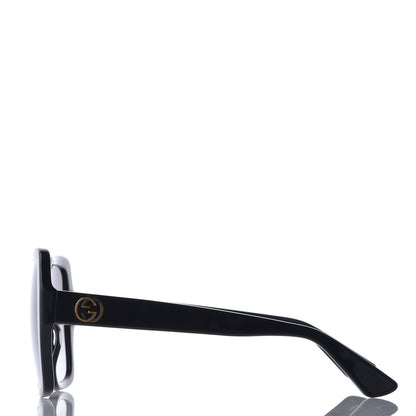 Gucci Acetate Square Frame GG0096S Sunglasses Black 3 of 10