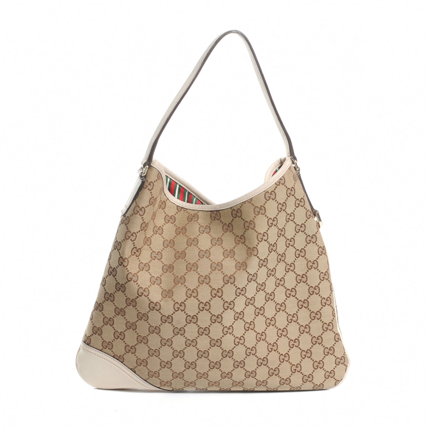 Monogram New Britt Medium Hobo Ivory