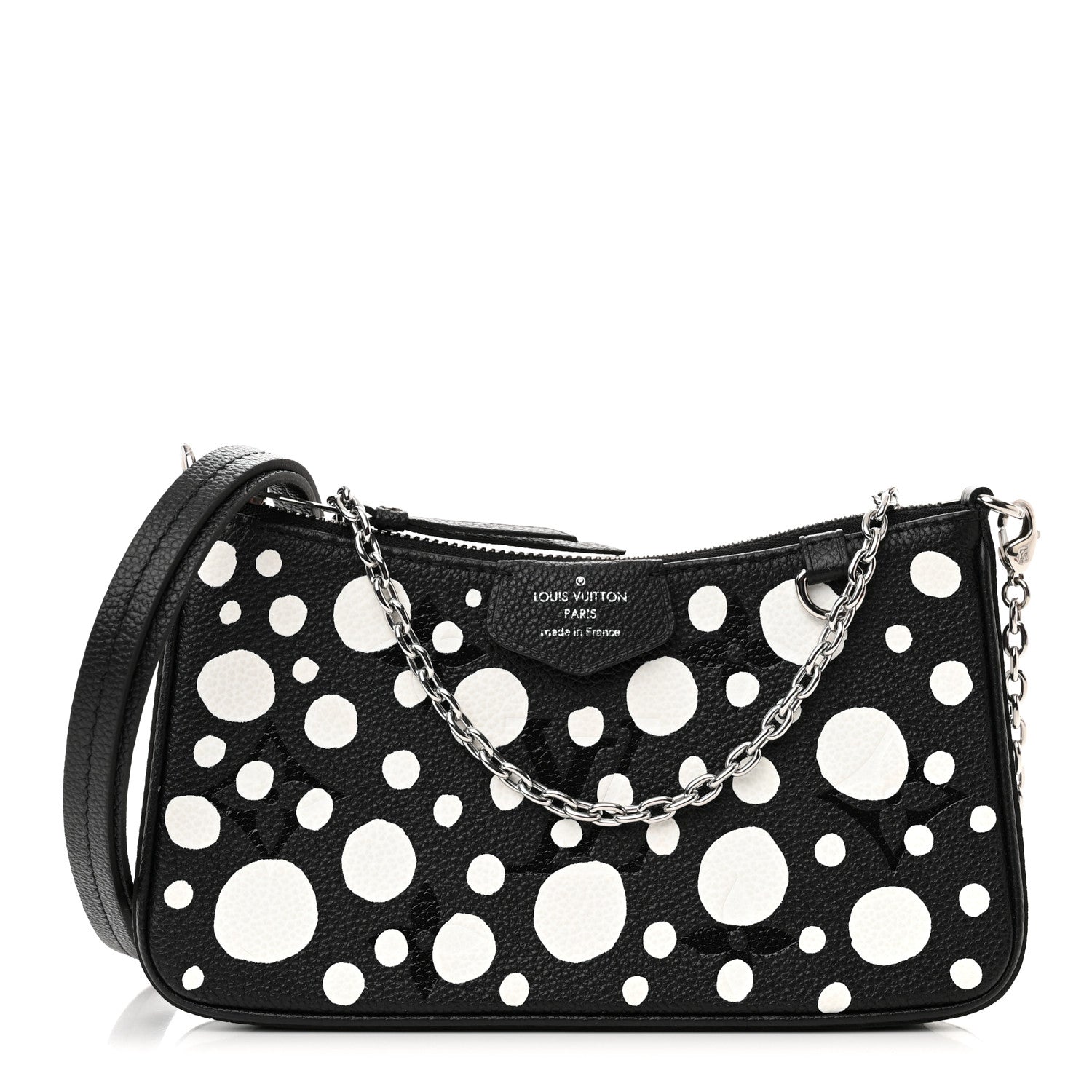 Louis Vuitton LV X YK Empreinte Easy Pouch On Strap Black White 1 of 11