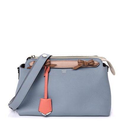 Fendi Vitello Dolce Knotted Medium By The Way Boston Bag  Polvere Orzo Multicolor 1 of 8