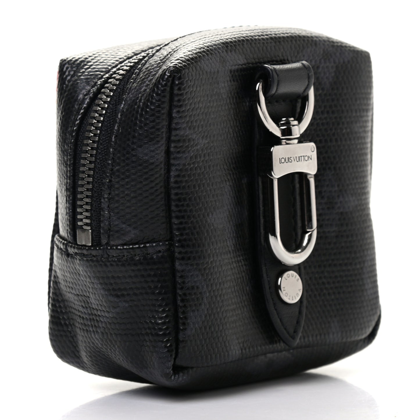 Monogram Eclipse Rainbow Box Pouch Bag Charm Key Ring