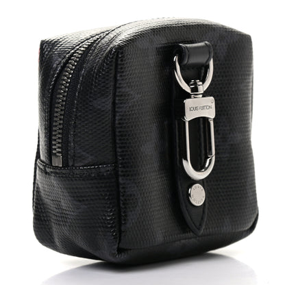 Louis Vuitton Monogram Eclipse Rainbow Box Pouch Bag Charm Key Ring 3 of 5