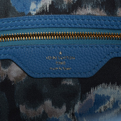 Louis Vuitton Monogram Articles de Voyage Ikat Neverfull MM Grand Blue 6 of 7