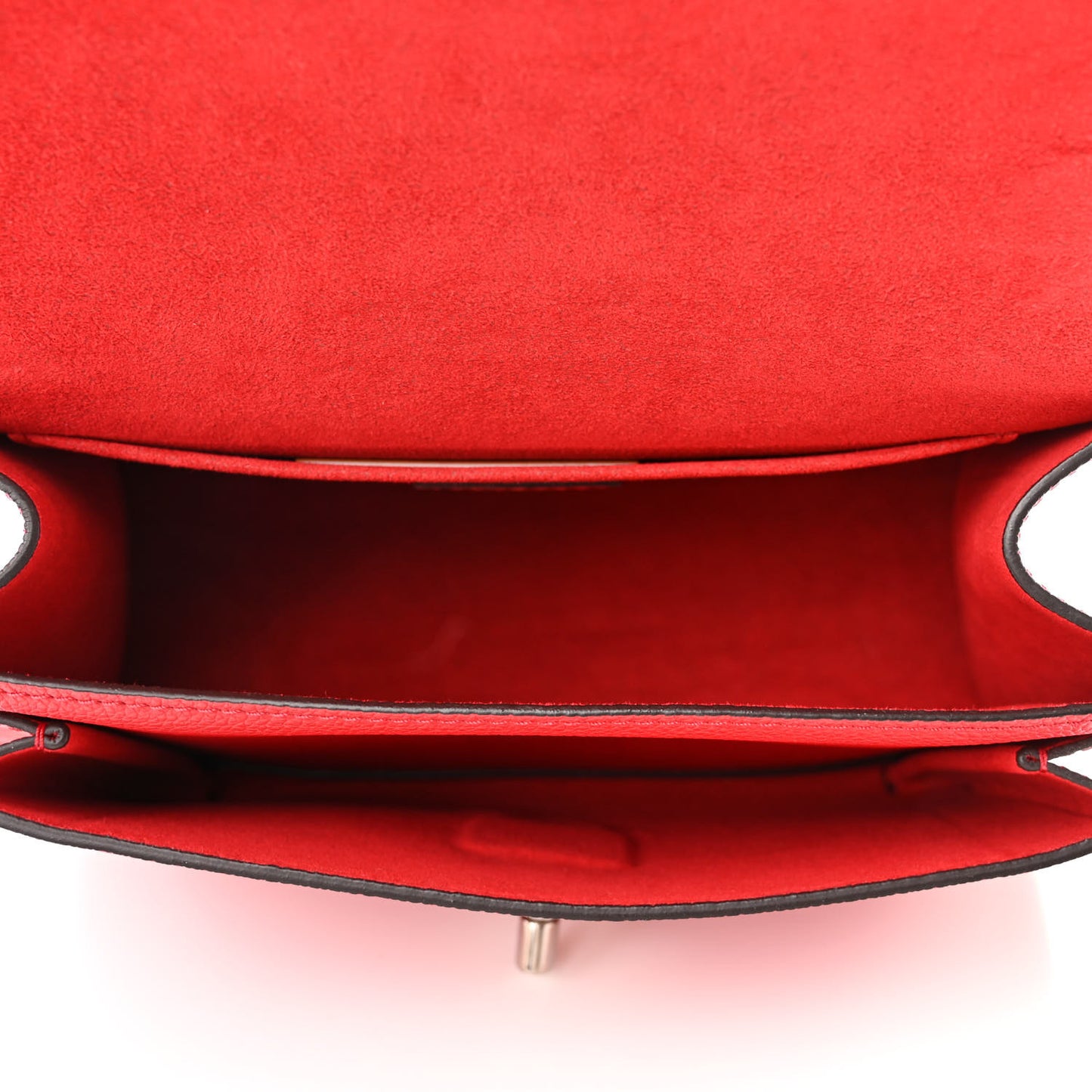 Soft Calfskin Mylockme Chain Bag BB Rubis