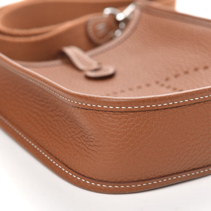 Hermes Taurillon Clemence Evelyne TPM Gold 8 of 10