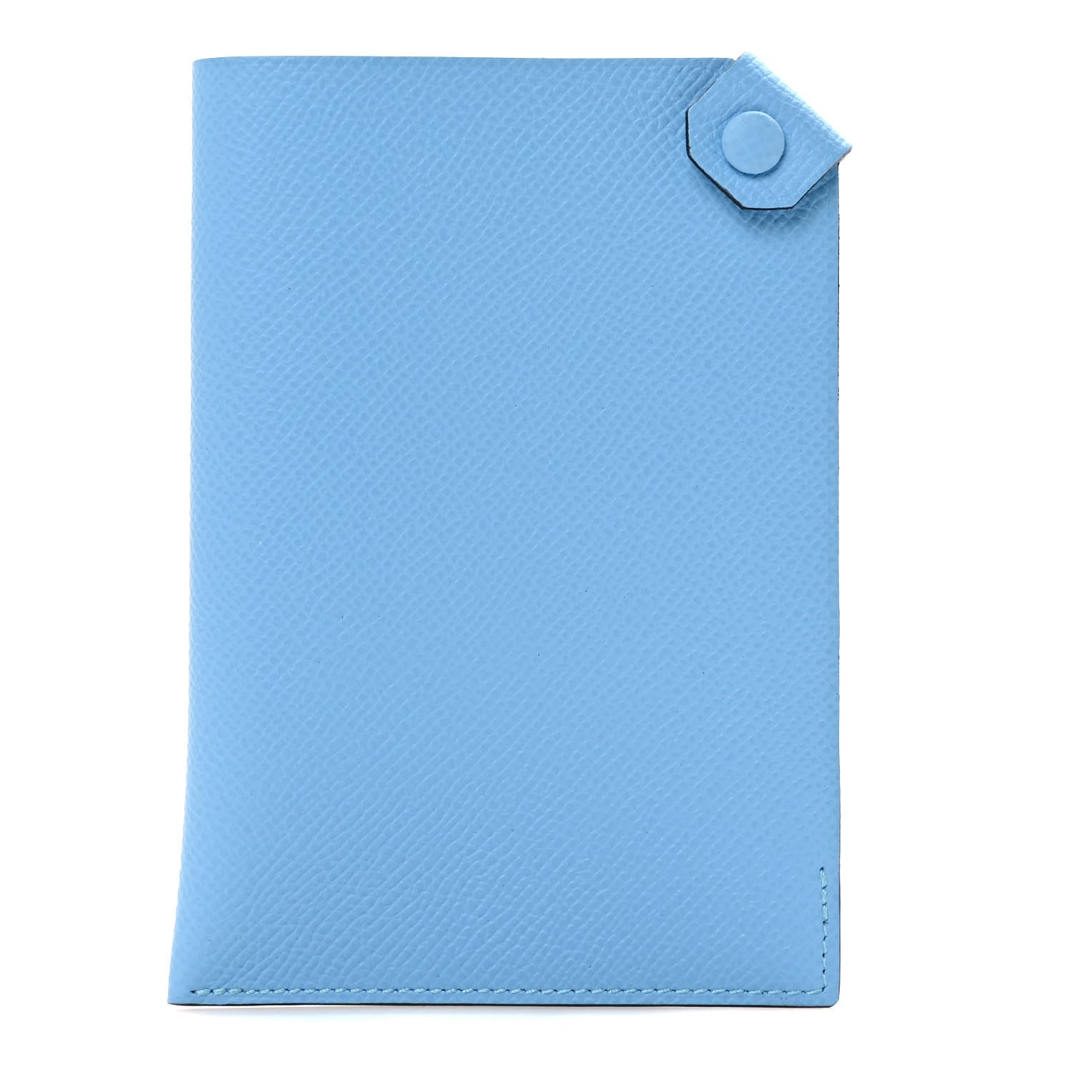 Hermes Epsom Tarmac PM Passport Holder Celeste 1 of 7