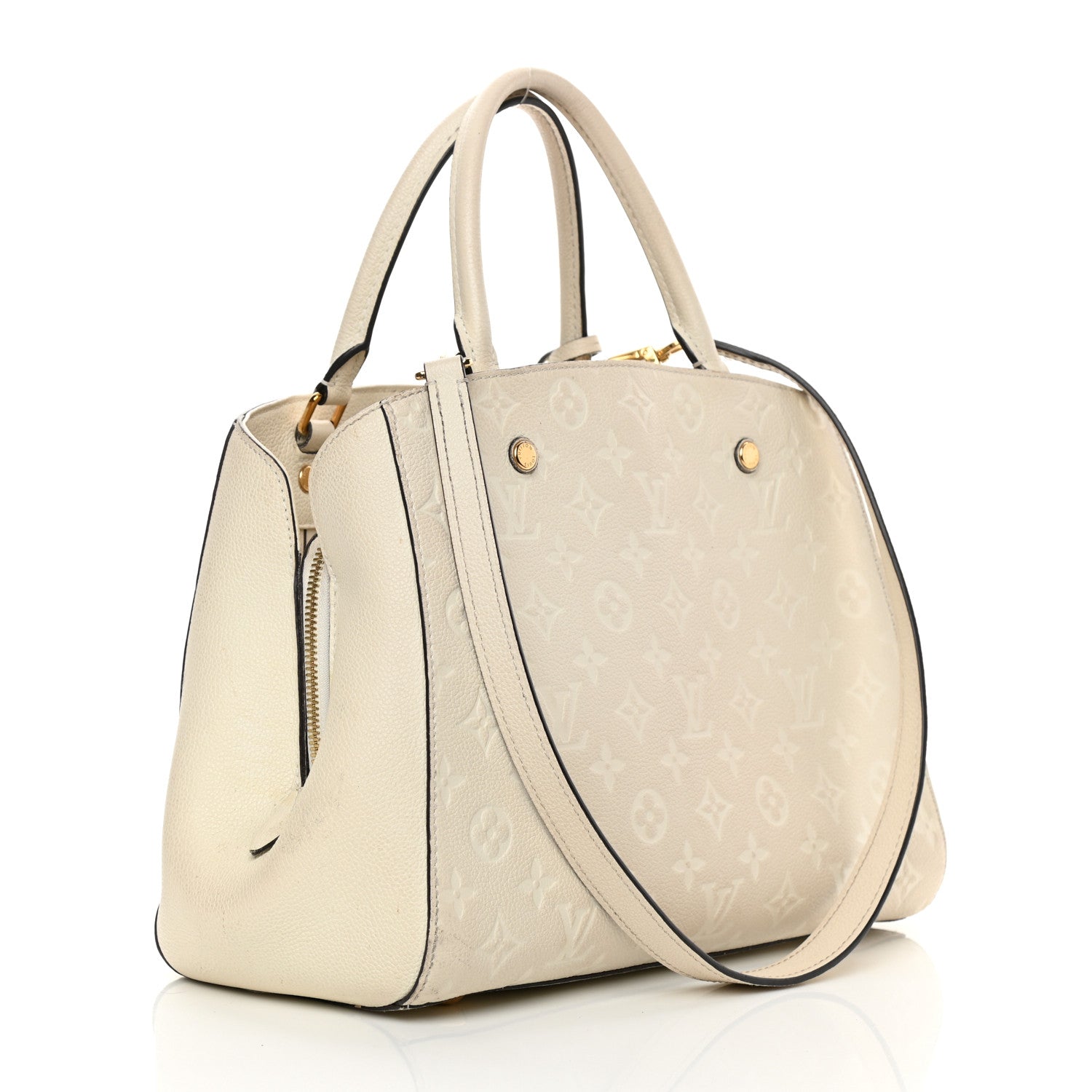 Louis Vuitton Empreinte Montaigne MM Neige 3 of 22