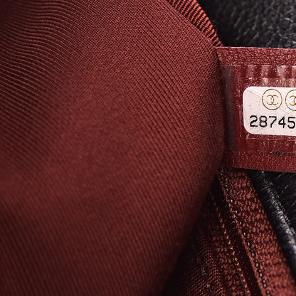 Chanel Goatskin Quilted Large 19 Flap Black 7 of 11