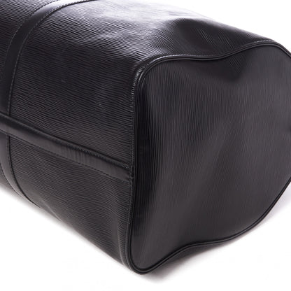 Louis Vuitton Epi Keepall 50 Black 5 of 10