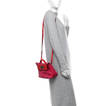 Hermes Evercolor Swift 24/24 21 Rose Mexico Rouge De Coeur Rose Mexico Rouge de Coeur 2 of 7