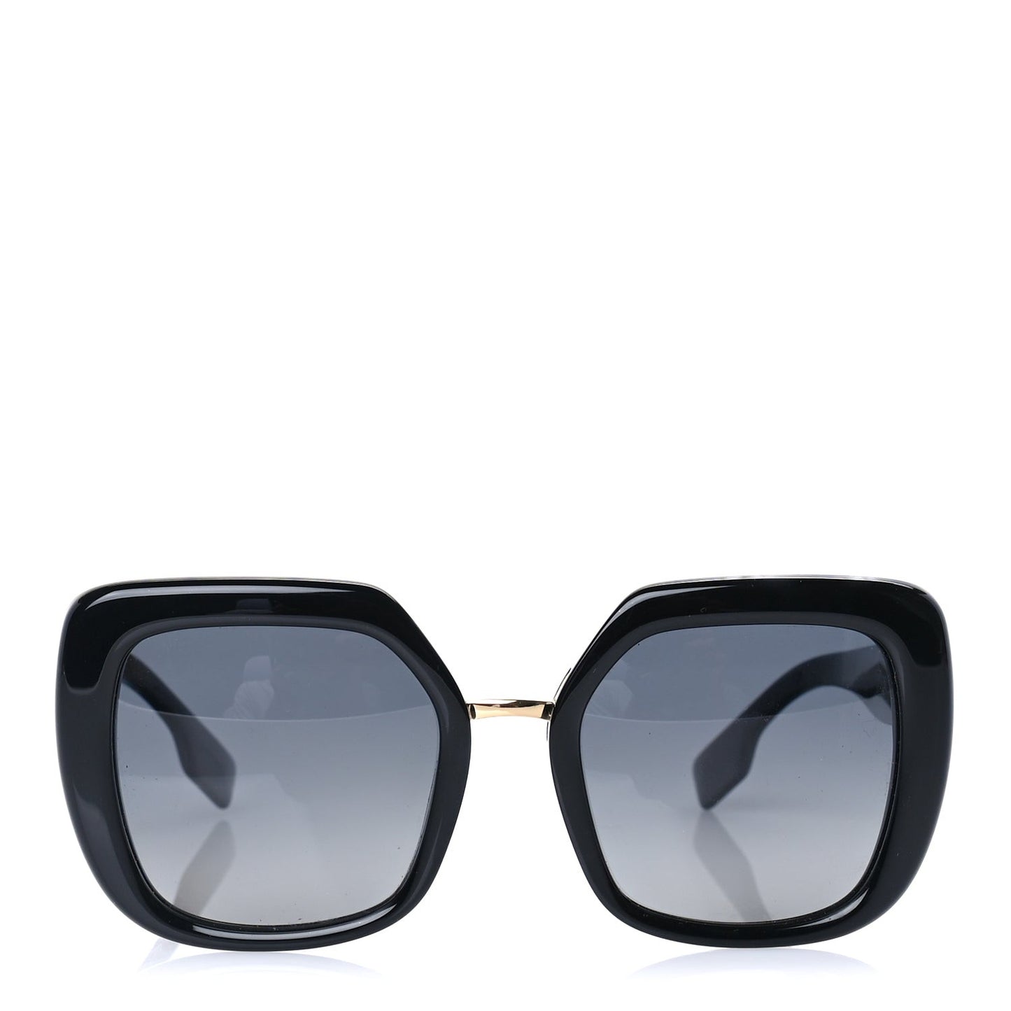 Acetate Oversized B4315 TB Sunglasses Black