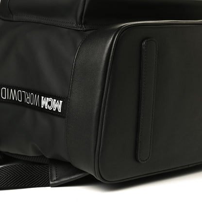 MCM Nylon Backpack Black 6 of 10
