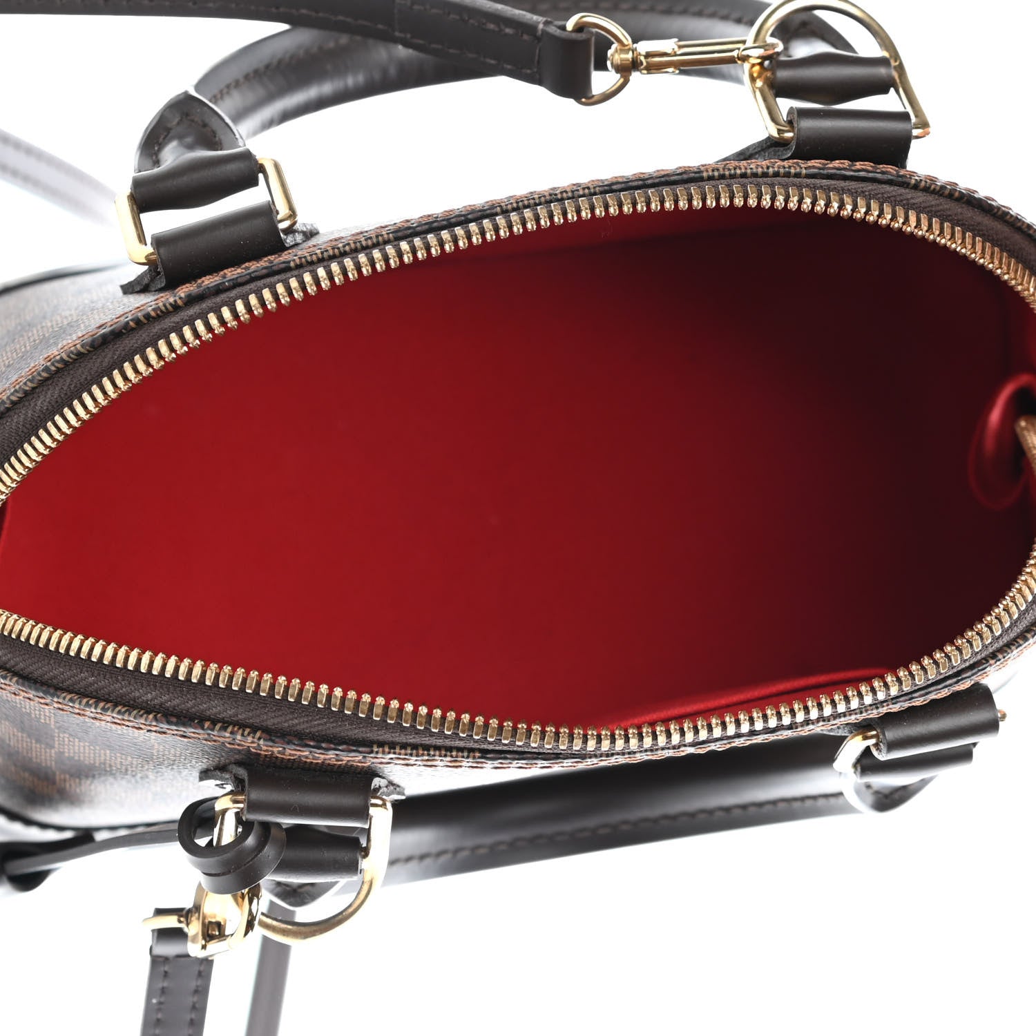 Louis Vuitton Damier Ebene Alma BB 4 of 4