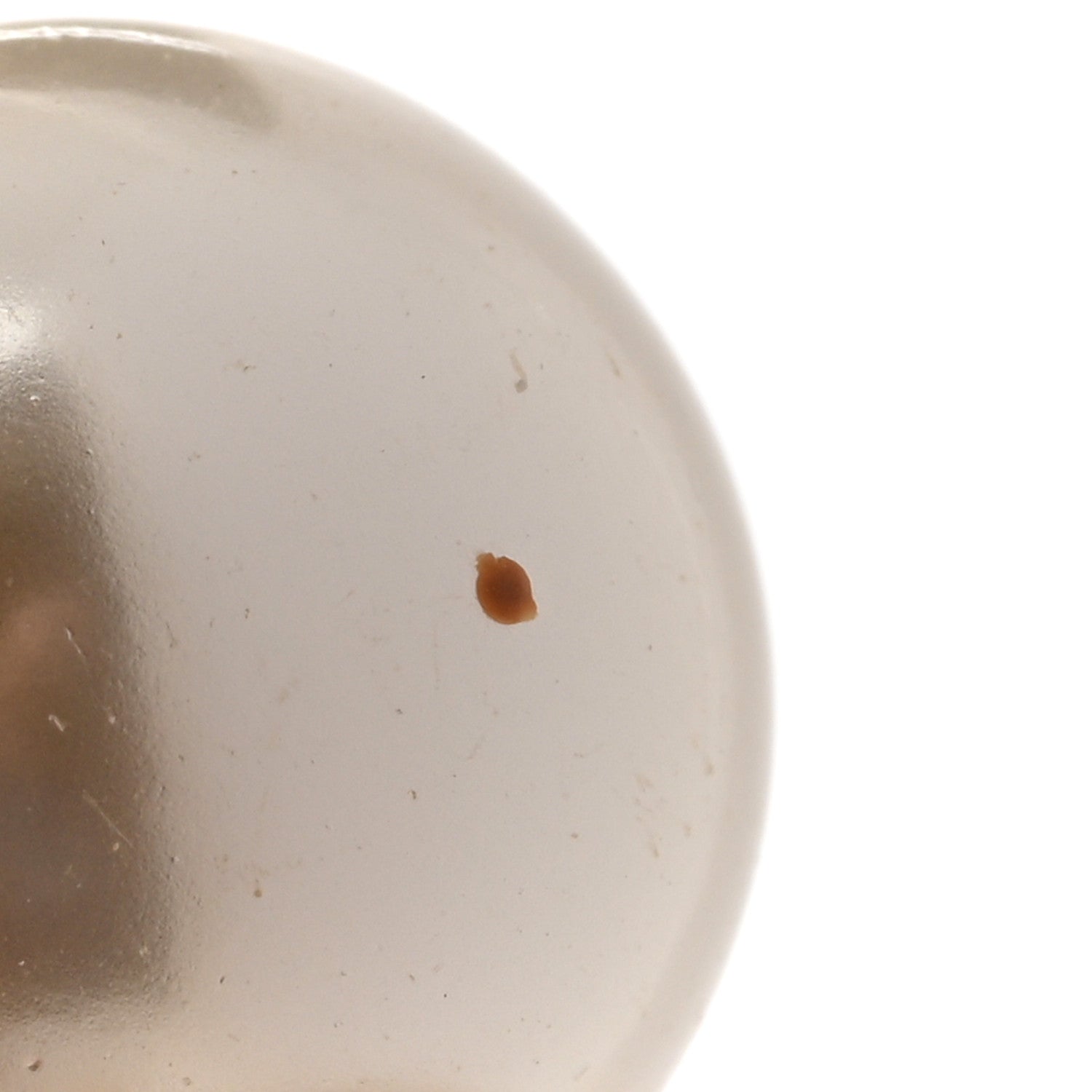 Chanel Pearl Crystal Short Necklace Gold 8 of 8