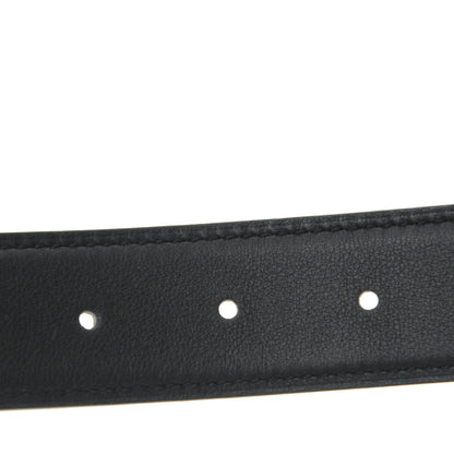 Hermes Swift Epsom 32mm H Belt 85 Black Etoupe 6 of 8