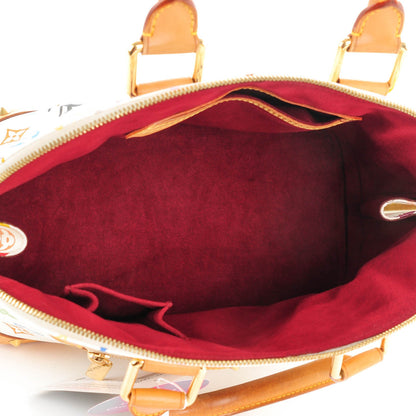 Louis Vuitton Monogram Multicolor Alma White 8 of 10