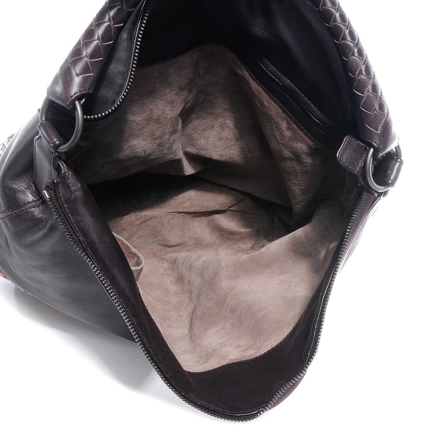 Intrecciato Karung Gladiola Umbria Tote Pourpre Fever