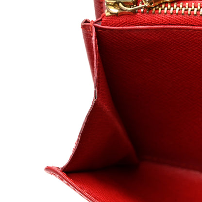 Louis Vuitton Epi Sarah Wallet Red 17 of 21