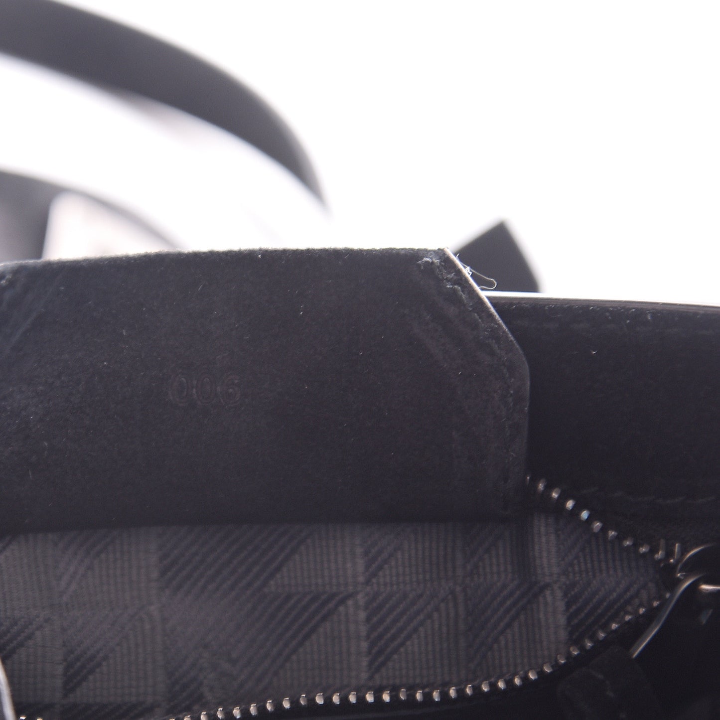 Suede PS1 Mini Pouch Messenger Bag Black