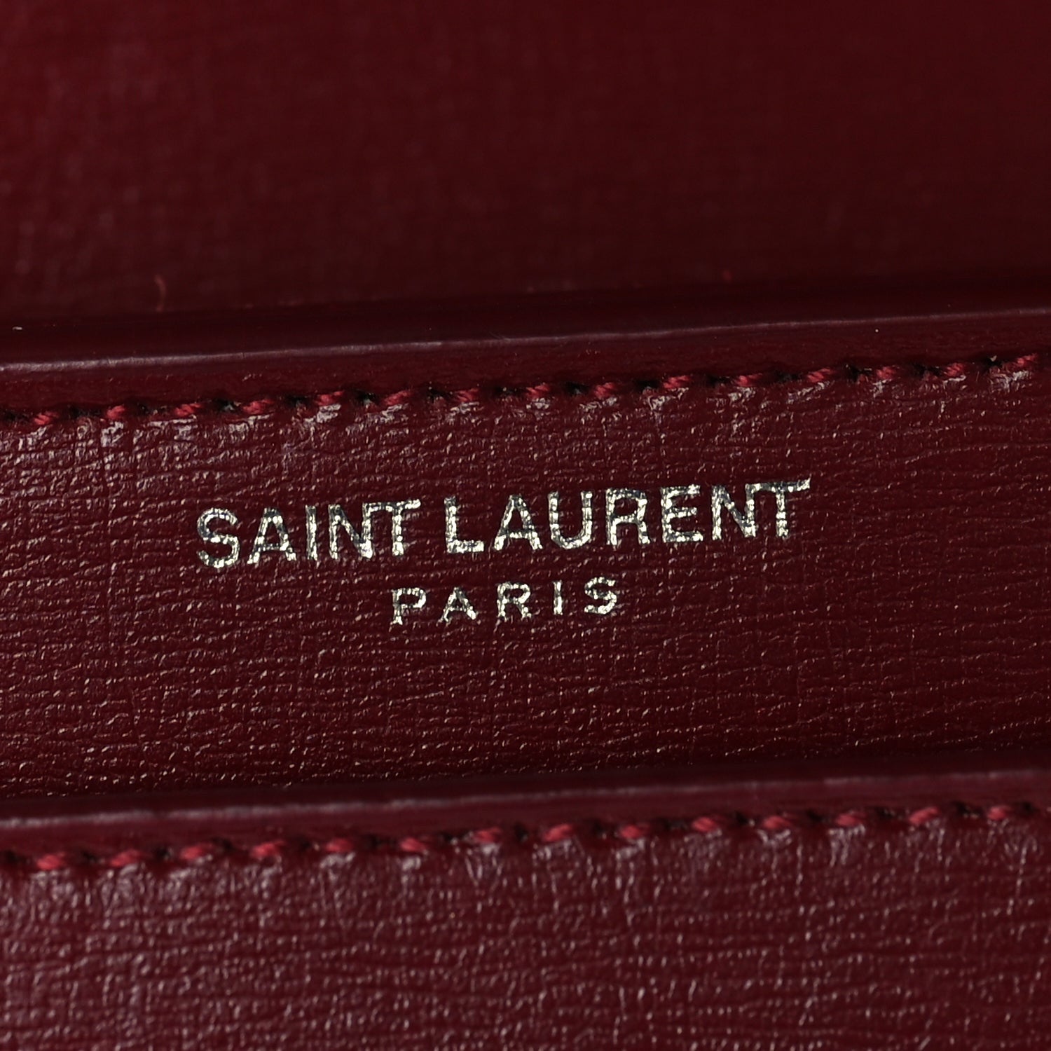 Saint Laurent Calfskin Medium Monogram Sunset Palissandre 4 of 8