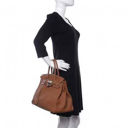 Hermes Togo Birkin 35 Gold 2 of 10