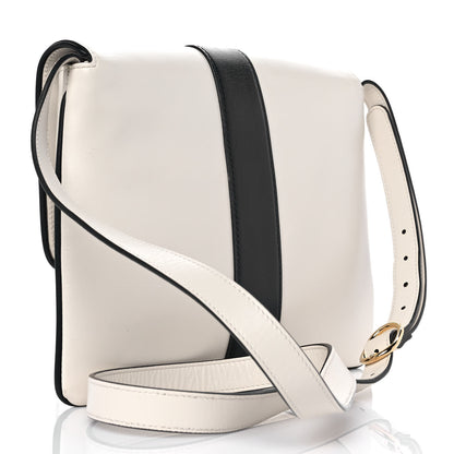 Gucci Calfskin Medium Arli Flap Shoulder Bag White 2 of 9