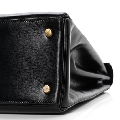 Hermes Box Kelly Retourne 28 Black 6 of 8