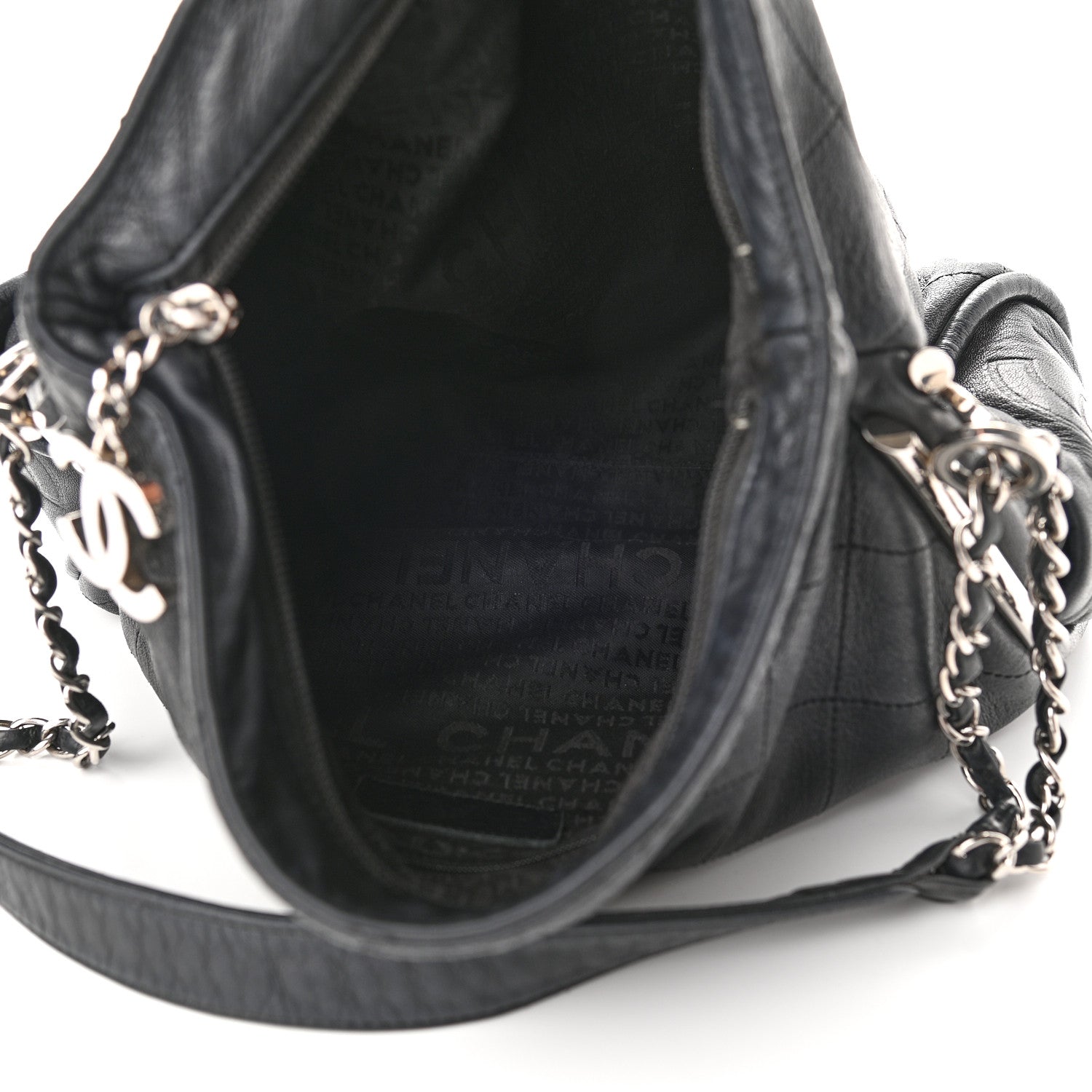 Chanel Lambskin Ultimate Soft Hobo Black 5 of 11