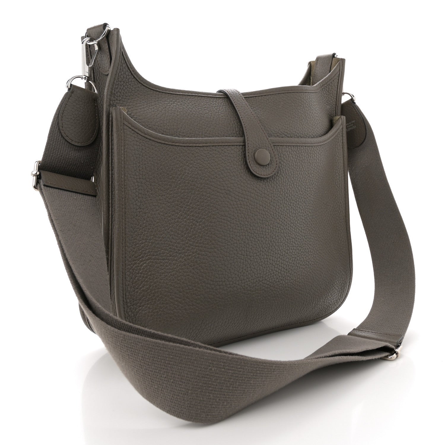 Hermes Taurillon Clemence Evelyne III PM Etain 3 of 7