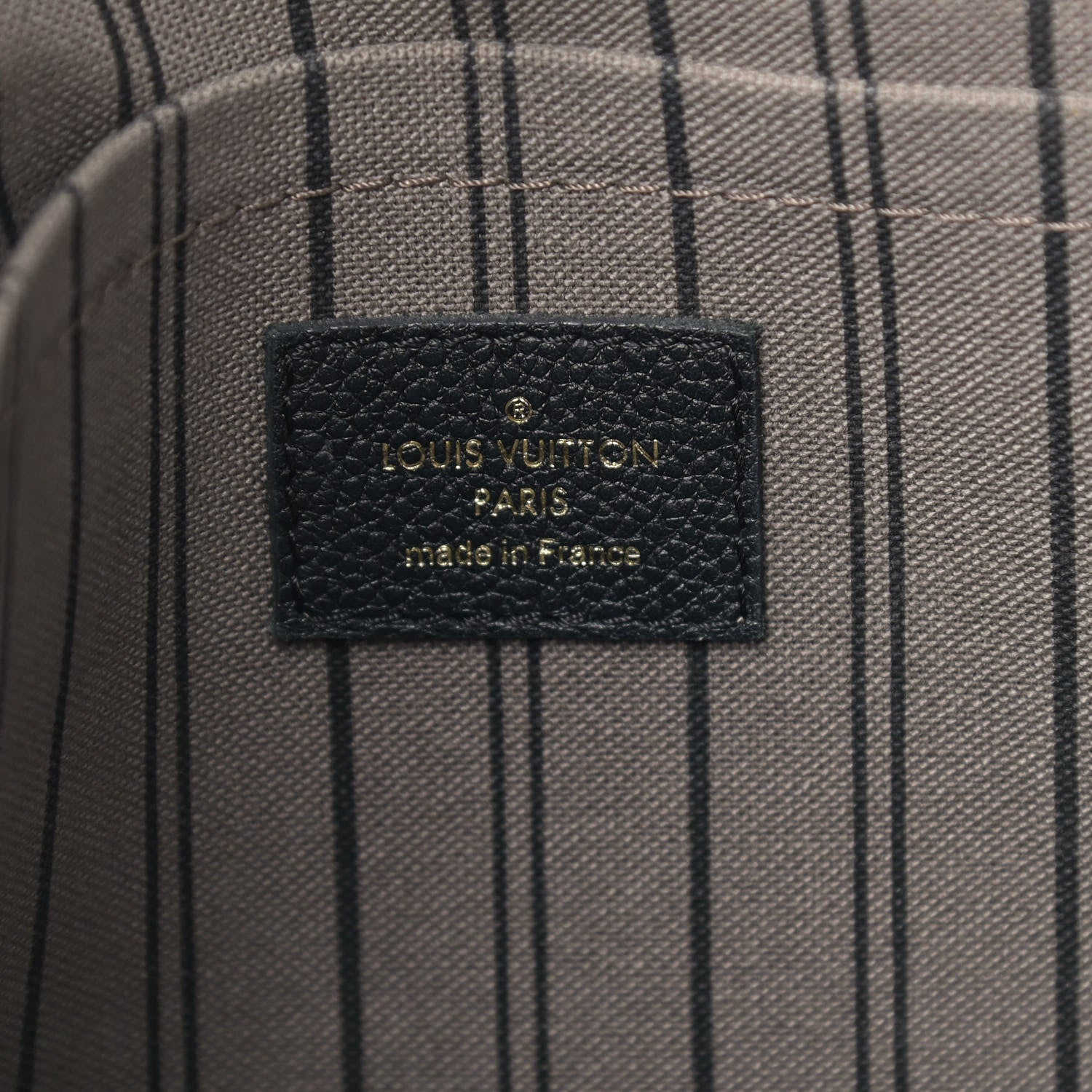 Louis Vuitton Empreinte Montaigne GM Black 6 of 11